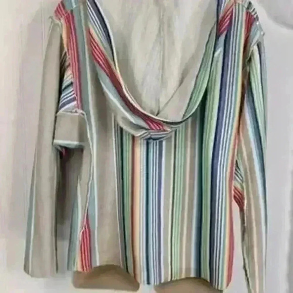 BILLABONG Mexican Stripe Beach Hoodie Size M - Picture 7 of 12